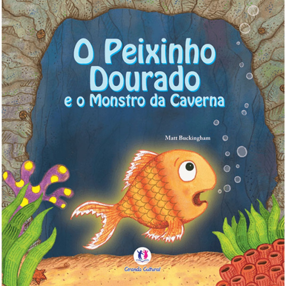 Livro - O peixinho dourado e o monstro da caverna - Capa comum Livro - O peixinho dourado e o monstro da caverna - Capa comum - Oferta na Shopee