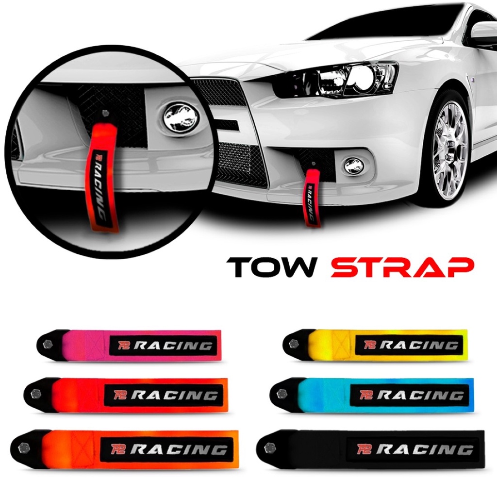 Cinta De Reboque Tow Strap Engate Flexível Esportivo Cinta De Reboque Tow Strap Engate Flexível Esportivo - Oferta na Shopee
