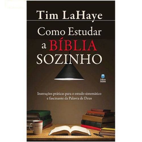Livro Como Estudar A Bíblia Sozinho | Tim Lahaye Livro Como Estudar A Bíblia Sozinho | Tim Lahaye - Oferta na Shopee
