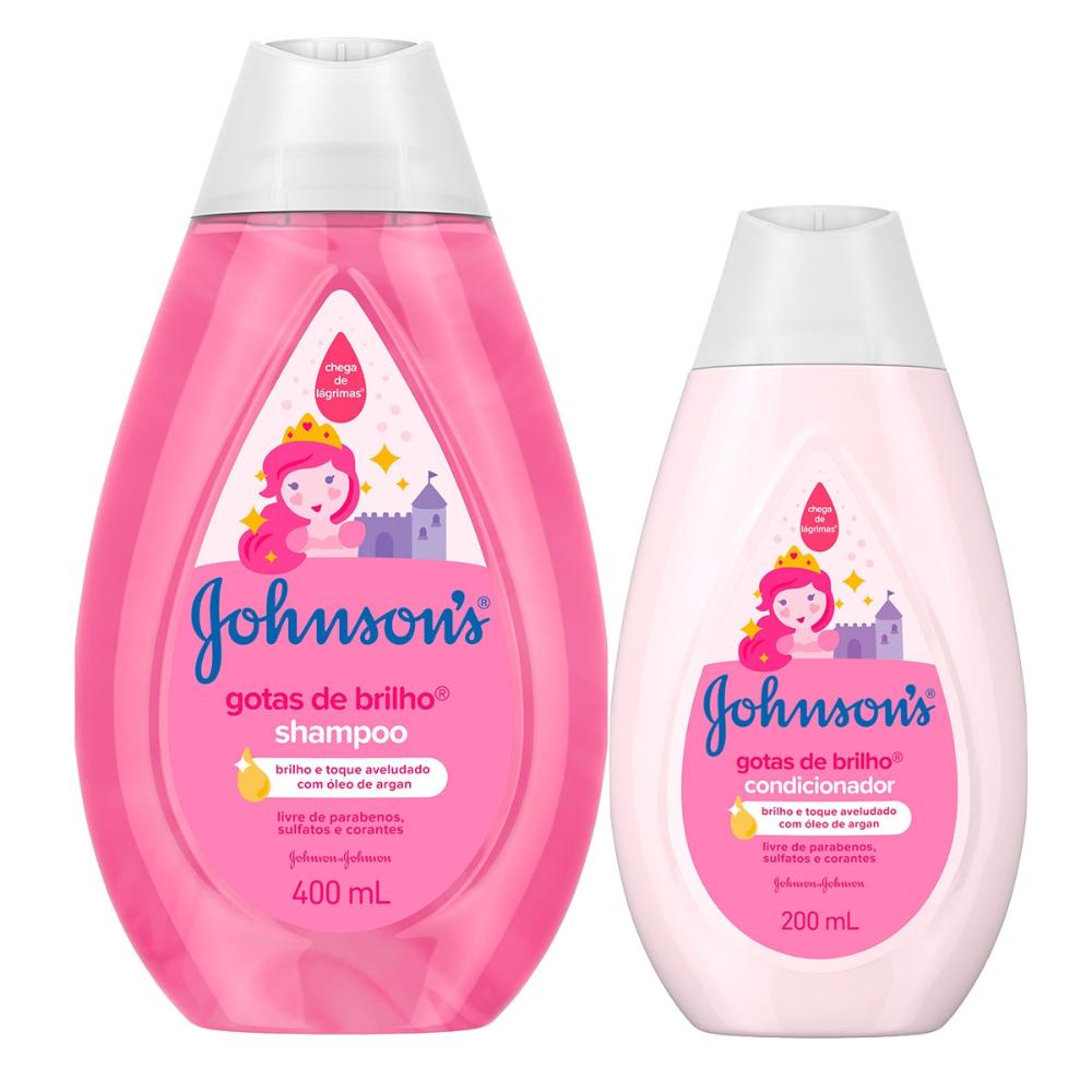 Kit Shampoo Johnson's Baby gotas de brilho 400ml + Condicionador Gotas de Brilho 200ml Kit Shampoo Johnson's Baby gotas de brilho 400ml + Condicionador Gotas de Brilho 200ml - Oferta na Shopee