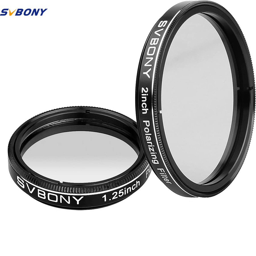 Svbony Filtro Polarizador Linear Aumenta o Contraste Reduz o Brilho Aumenta o Detalhe da Observação Planetária da Lua 1