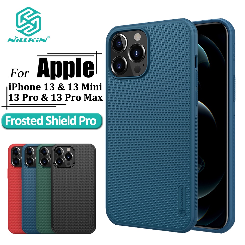 Nillkin Super Shield Matte Caso Para Iphone 13 Pro Max/Phone Case Ultra Fino Anti Impressão Digital Capa Traseira - Oferta na Shopee
