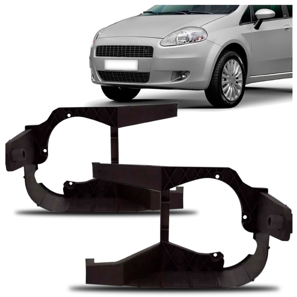 Suporte Moldura Milha Punto 2007 2008 2009 2010 2011 2012 Suporte Moldura Milha Punto 2007 2008 2009 2010 2011 2012 - Oferta na Shopee