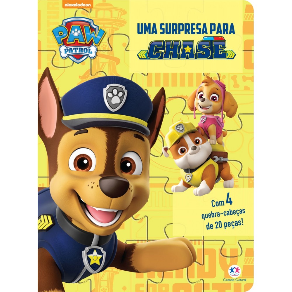 Livro - Patrulha Canina - Uma surpresa para Chase Livro - Patrulha Canina - Uma surpresa para Chase - Oferta na Shopee