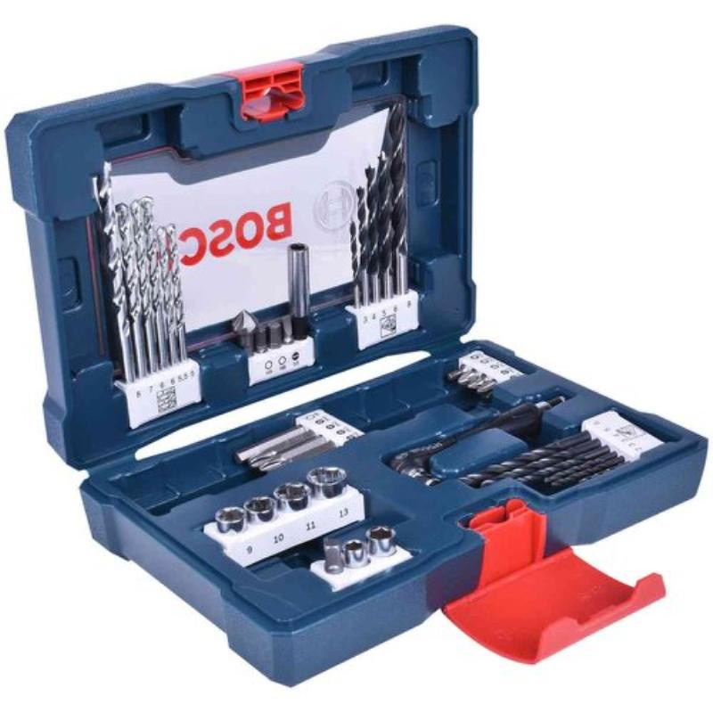 Estojo de Brocas e Pontas Bits Kit com 41 Peças V-Line BOSCH Estojo de Brocas e Pontas Bits Kit com 41 Peças V-Line BOSCH - Oferta na Shopee