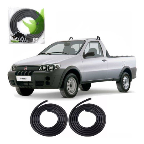 Par De Borrachas Porta Lateral Strada 08 2009 2010 2011 2012 Par De Borrachas Porta Lateral Strada 08 2009 2010 2011 2012 - Oferta na Shopee