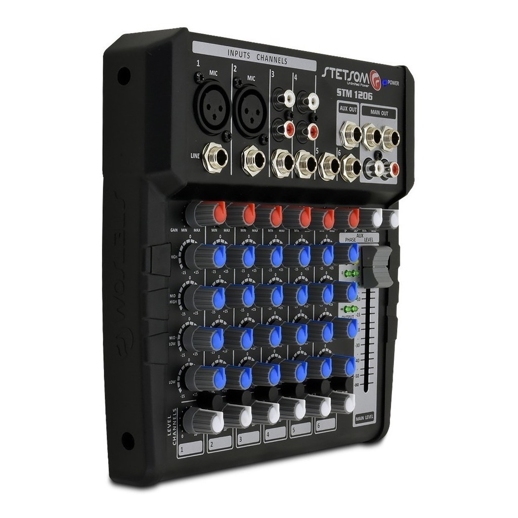 Mesa De Som Automotivo Stetsom Stm1206 6 Canais 4 Eq Band stm 1206 Mesa De Som Automotivo Stetsom Stm1206 6 Canais 4 Eq Band stm 1206 - Oferta na Shopee