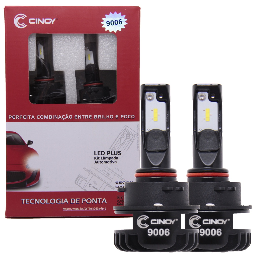 Kit Lampadas Super Led Plus HB4/HB3 9006 12V 24V 16W 6000LM Kit Lampadas Super Led Plus HB4/HB3 9006 12V 24V 16W 6000LM - Oferta na Shopee