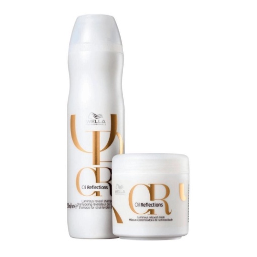 Kit Oil Reflections Shampoo e Máscara - Wella Kit Oil Reflections Shampoo e Máscara - Wella - Oferta na Shopee