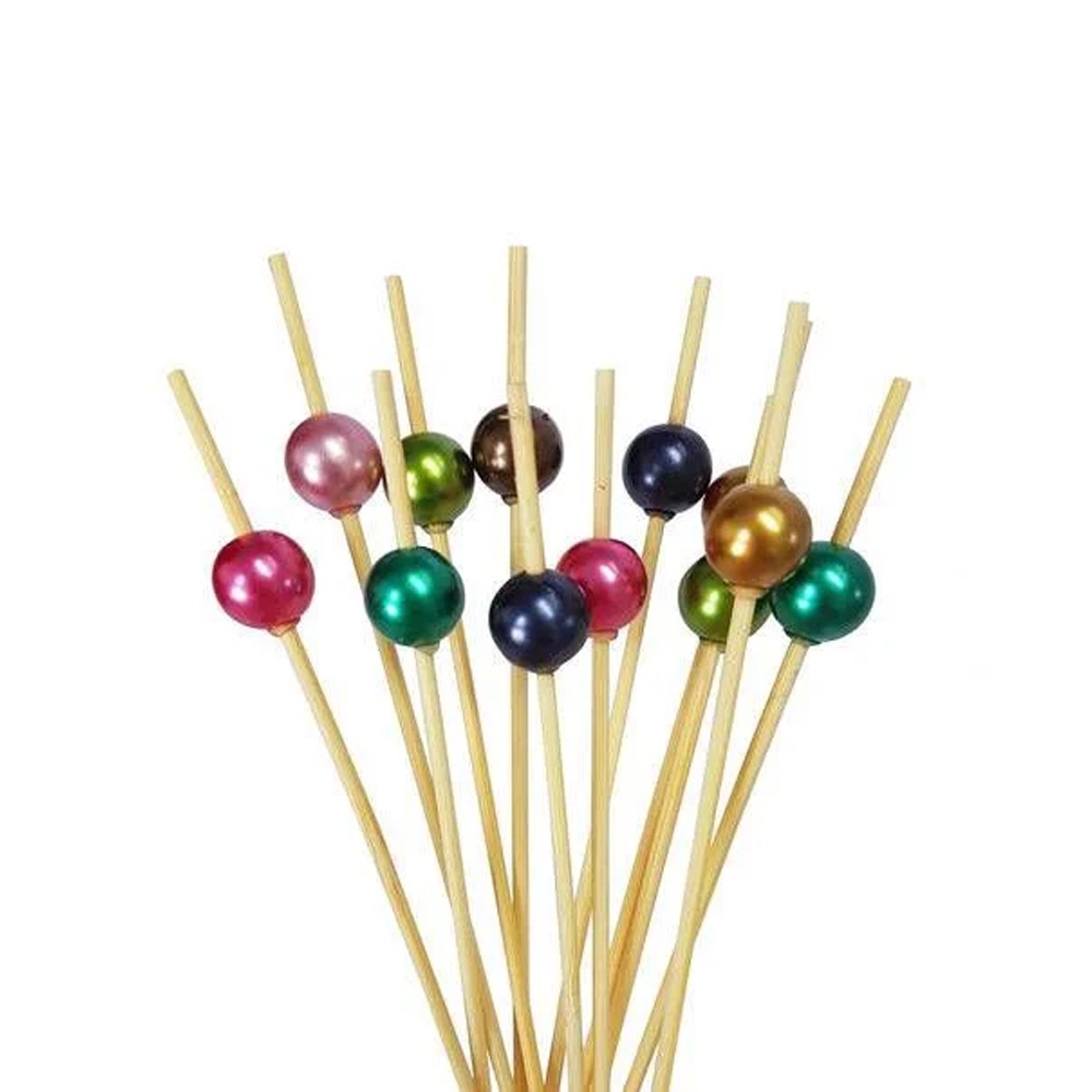 Palito em Bambu p/ petiscos com Bolinhas coloridas - 20 unidades - Silver Festas - Rizzo embalagens Palito em Bambu p/ petiscos com Bolinhas coloridas - 20 unidades - Silver Festas - Rizzo embalagens - Oferta na Shopee