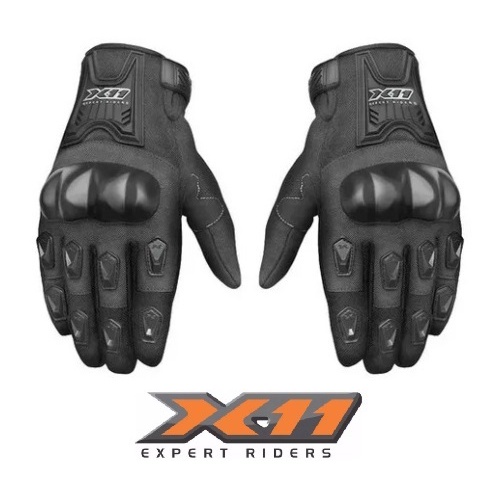 Luva X11 Masculina Touch Screen Blackout 2 Motoboy Motoqueiro Kart Paintball Ciclista Bike - Oferta na Shopee