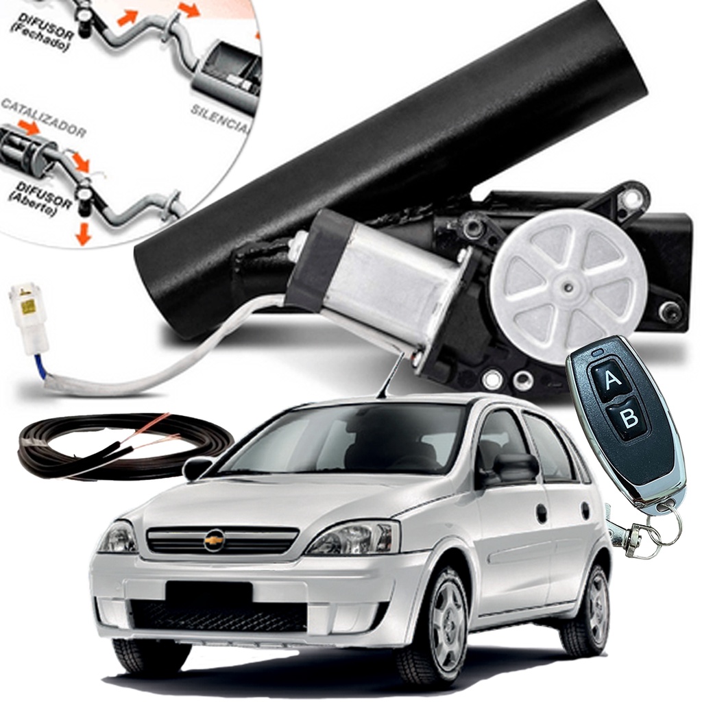 Difusor De Escapamento Esportivo Preto Chevrolet Gm Corsa Difusor De Escapamento Esportivo Preto Chevrolet Gm Corsa - Oferta na Shopee