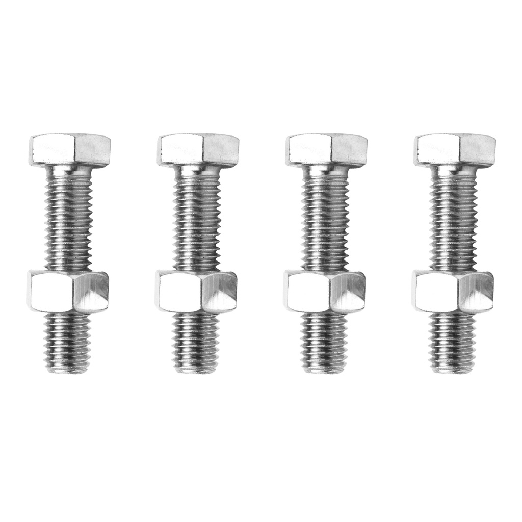 Cartela Parafuso Galvenizado Cabeça Sextavada Com Porca 1/4 x 3/4 4 Unidades Sfixa Cartela Parafuso Galvenizado Cabeça Sextavada Com Porca 1/4 x 3/4 4 Unidades Sfixa - Oferta na Shopee