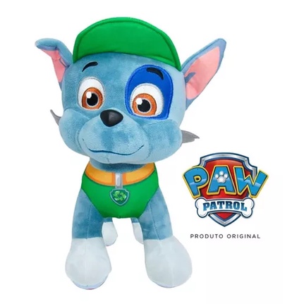 Pelúcia Patrulha Canina 30cm Rocky - Sunny 1344 Pelúcia Patrulha Canina 30cm Rocky - Sunny 1344 - Oferta na Shopee