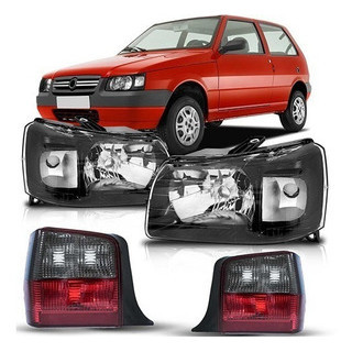 Kit Farol Dianteiro Uno 2004 2005 2006 2007 2008 2009 2010 2011 2012 2013 Máscara Negra + Par lanterna Fume Kit Farol Dianteiro Uno 2004 2005 2006 2007 2008 2009 2010 2011 2012 2013 Máscara Negra + Par lanterna Fume - Oferta na Shopee