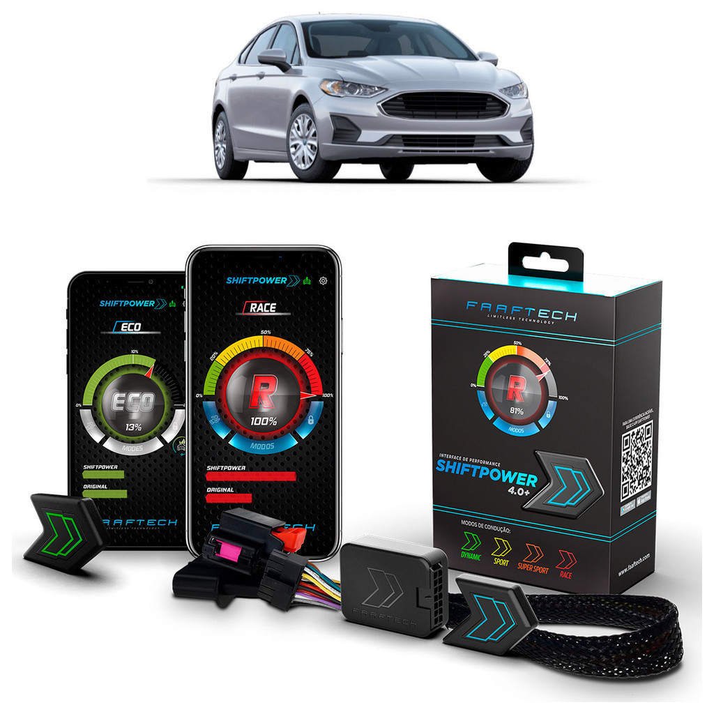 Modulo Pedal Acelerador Shiftpower Bluetooth Fusion Modulo Pedal Acelerador Shiftpower Bluetooth Fusion - Oferta na Shopee
