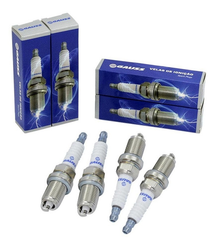 Kit 4 Velas Honda Fit 1.4 Desde 2006 Flex Original Gauss Kit 4 Velas Honda Fit 1.4 Desde 2006 Flex Original Gauss - Oferta na Shopee