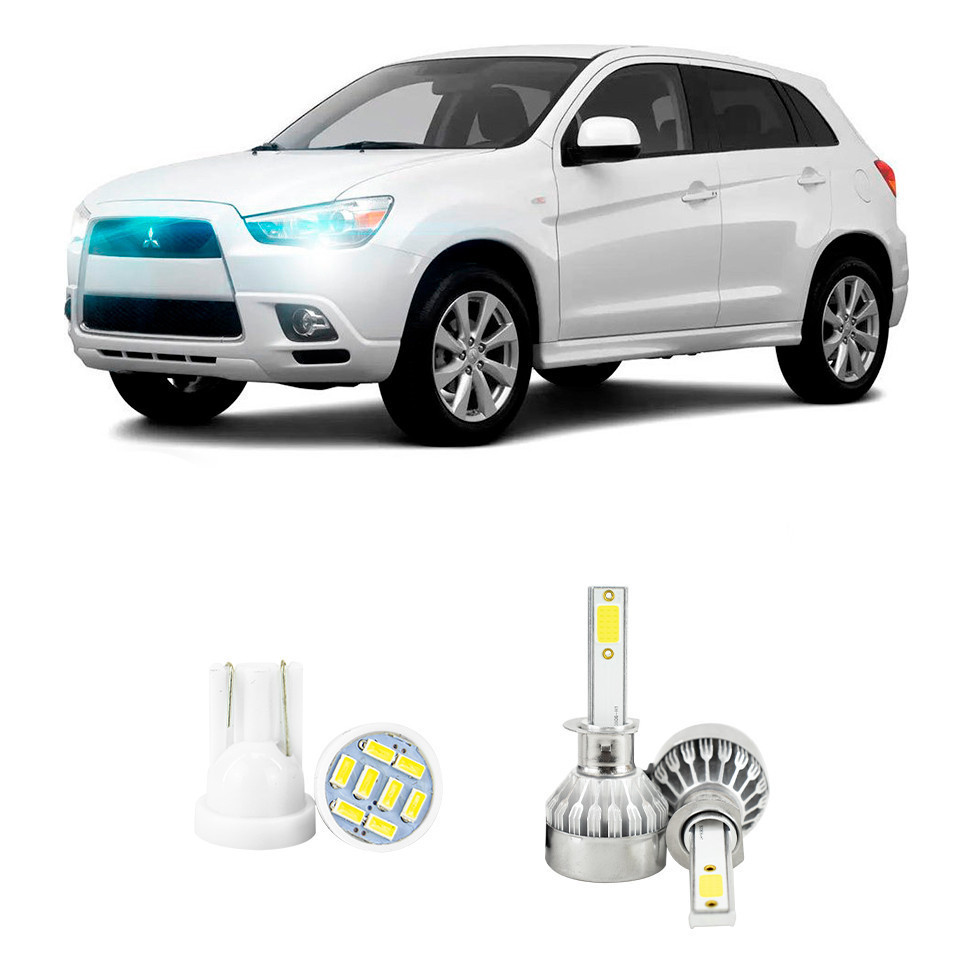 Lampada Led Farol Baixo Mitsubishi Outlander 2010-13 20000lm Lampada Led Farol Baixo Mitsubishi Outlander 2010-13 20000lm - Oferta na Shopee