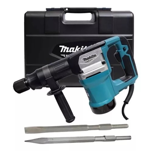 Martelete Demolidor 5,4kg Makita M8600b 900w Ponteiro Talhadeira Martelete Demolidor 5