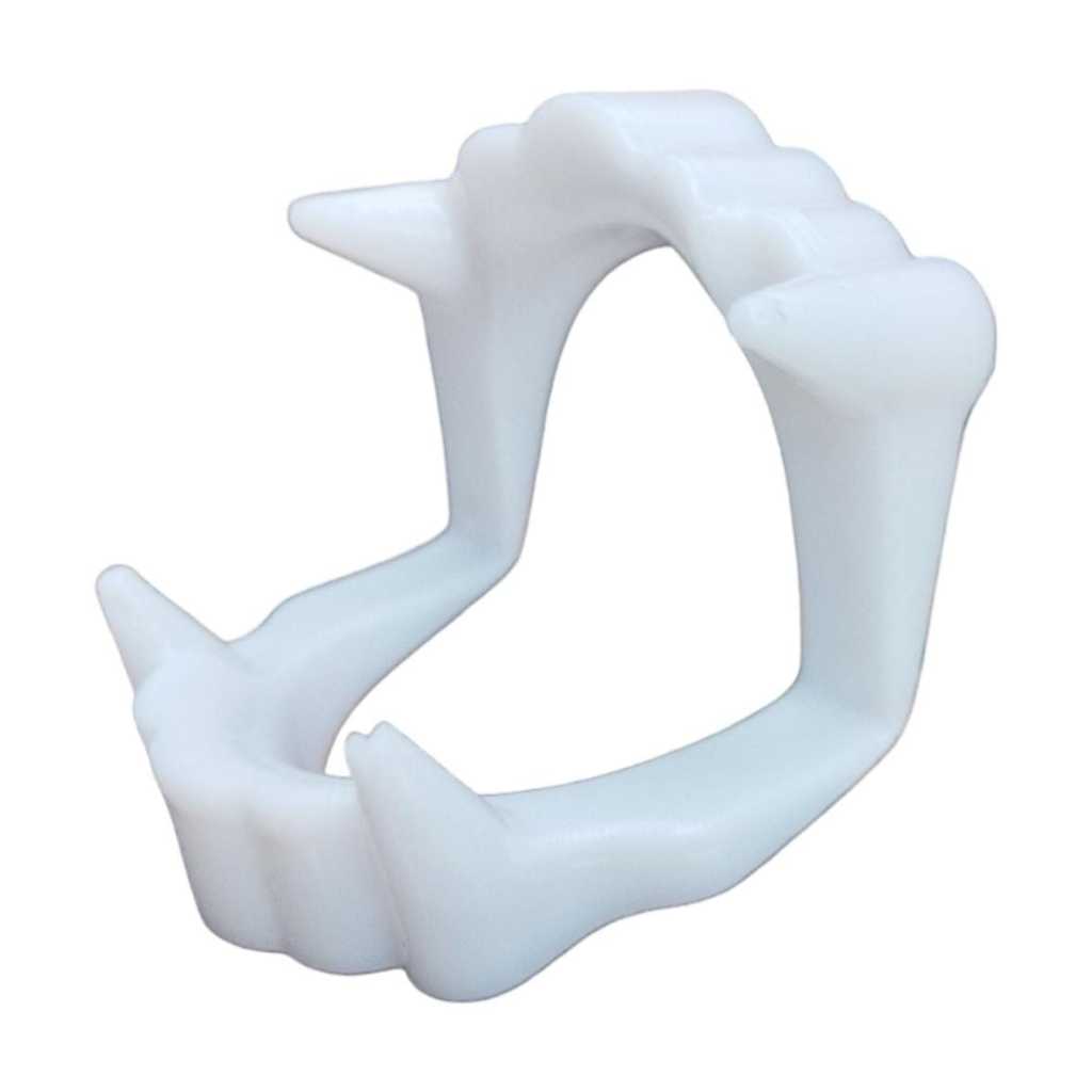 30 Dentadura Branca Dentes Vampiro P/ Festa Halloween Lembrancinha Aniversario Prenda Quermesse - Oferta na Shopee