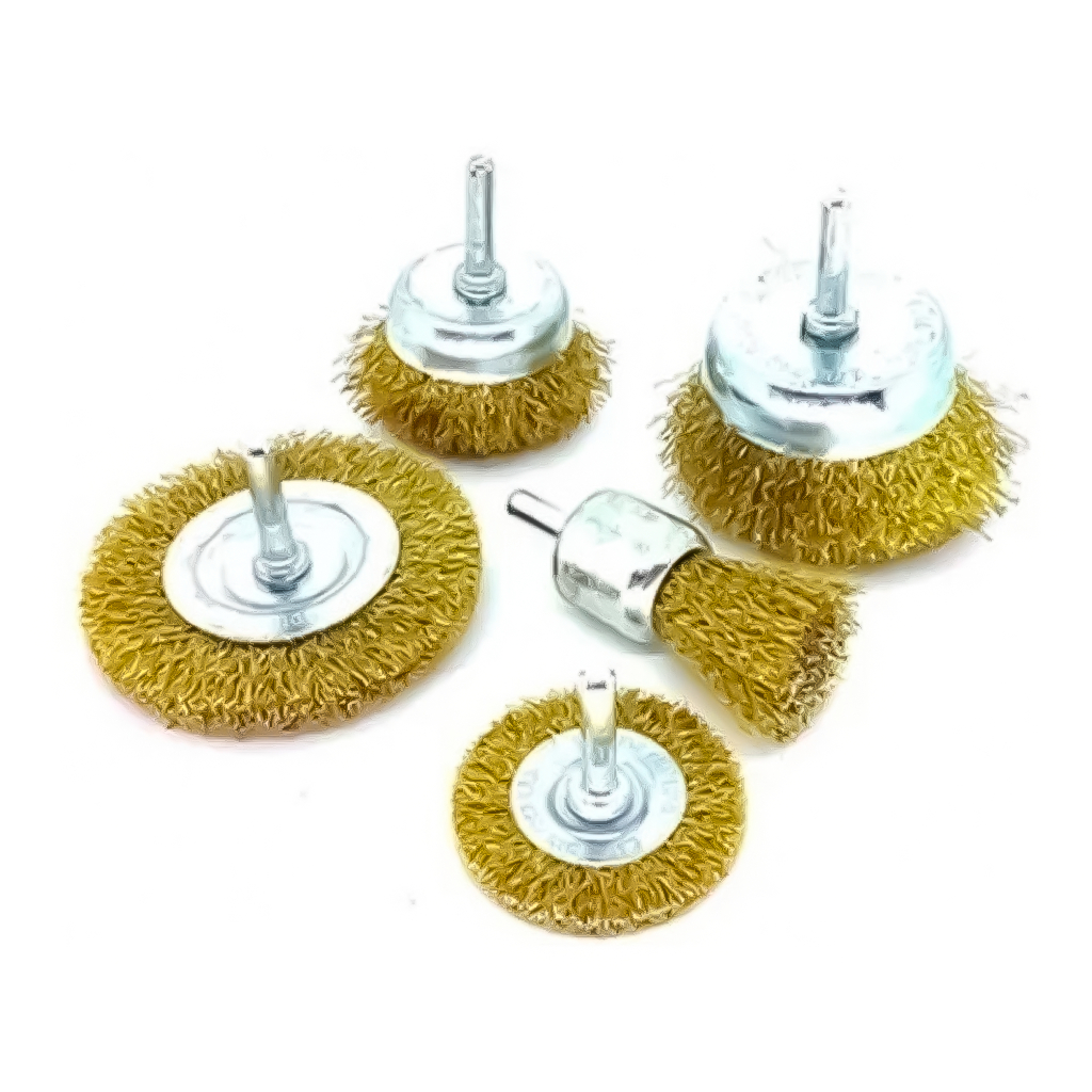 Jogo Escovas De Aço Circular 5 Peças Para Furadeira E Micro Retífica Limpeza Pesada Lixa Jogo Escovas De Aço Circular 5 Peças Para Furadeira E Micro Retífica Limpeza Pesada Lixa - Oferta na Shopee