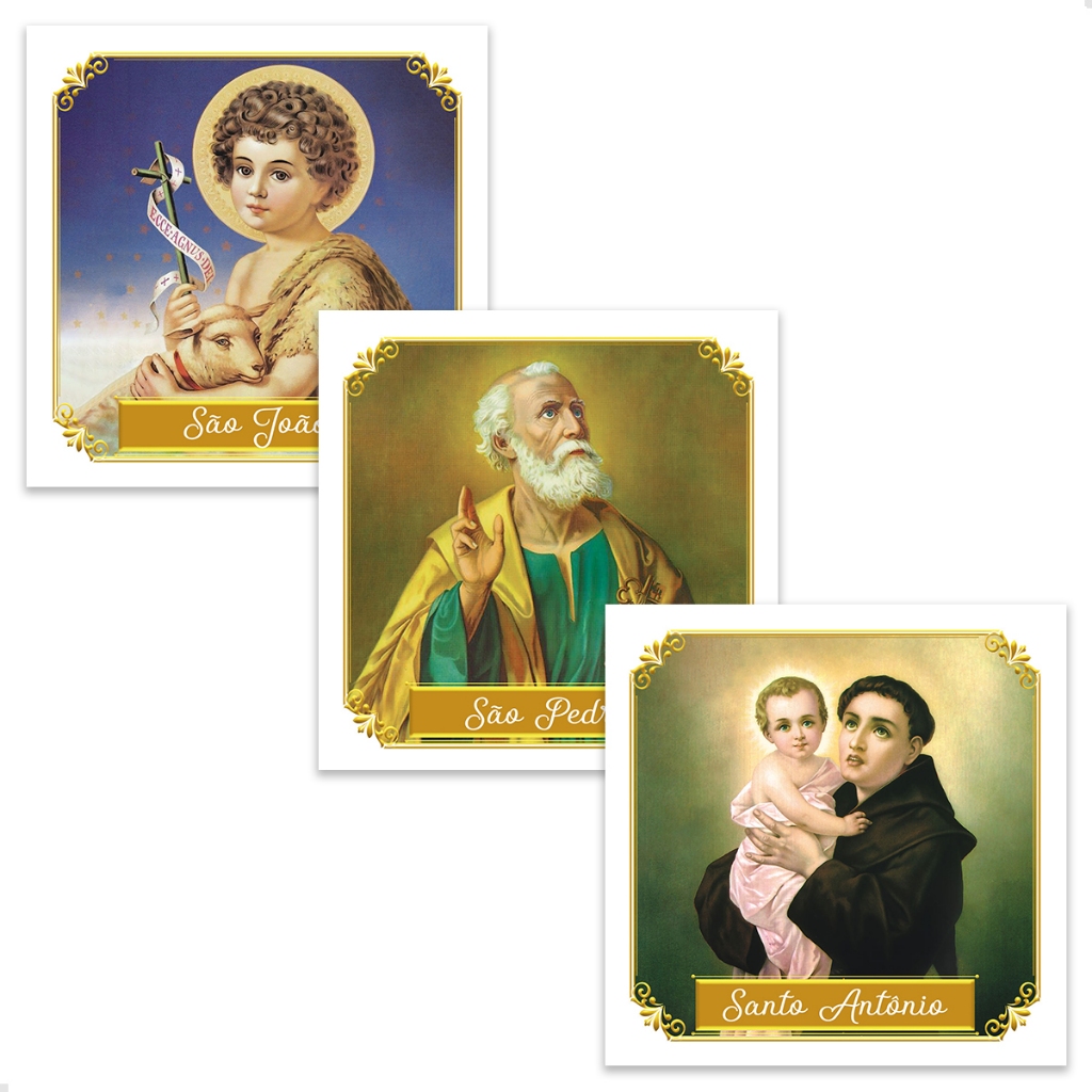 3 Bandeiras Junina São João São Pedro Santo Antônio Tecido 3 Bandeiras Junina São João São Pedro Santo Antônio Tecido - Oferta na Shopee