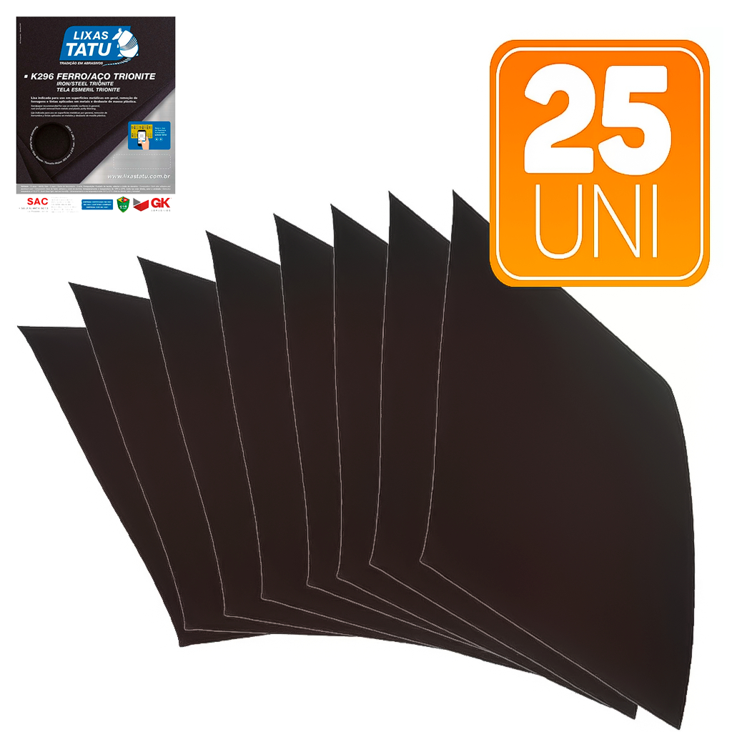 Lixa Manual Para Ferro Aço Alumínio Kit Com 25 Folhas GRÃO 36 - 220 Remove Tintas E Ferrugens Lixa Manual Para Ferro Aço Alumínio Kit Com 25 Folhas GRÃO 36 - 220 Remove Tintas E Ferrugens - Oferta na Shopee