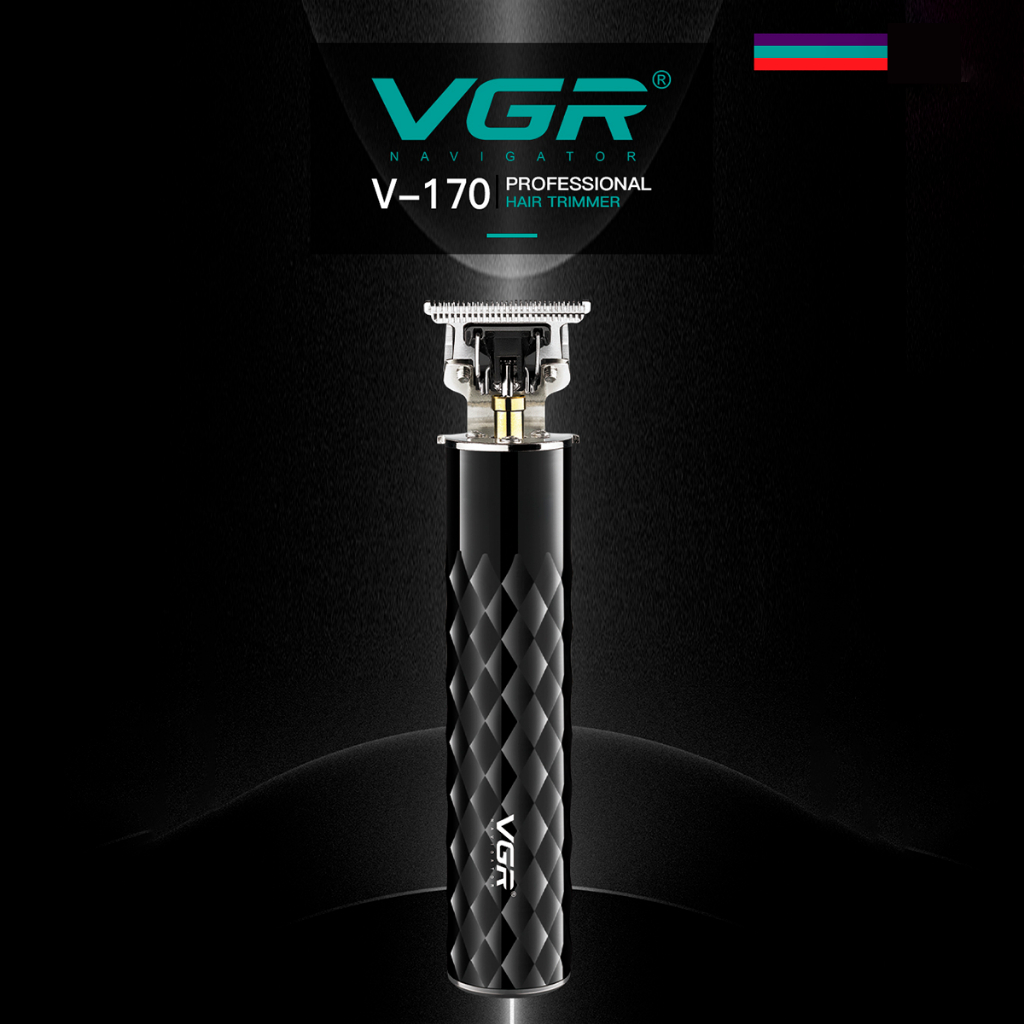 Cortador De Cabelo Profissional Vgr Oiv-170 Bivolt Sem Fio Texturizada Cabelo Barbeiro Kit 4 Pentes - Oferta na Shopee