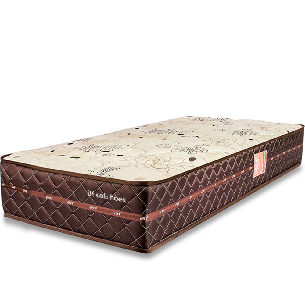 Colchão Solteiro Ortopédico Espuma D33 88x188x24cm BF Colchões Colchão Solteiro Ortopédico Espuma D33 88x188x24cm BF Colchões - Oferta na Shopee