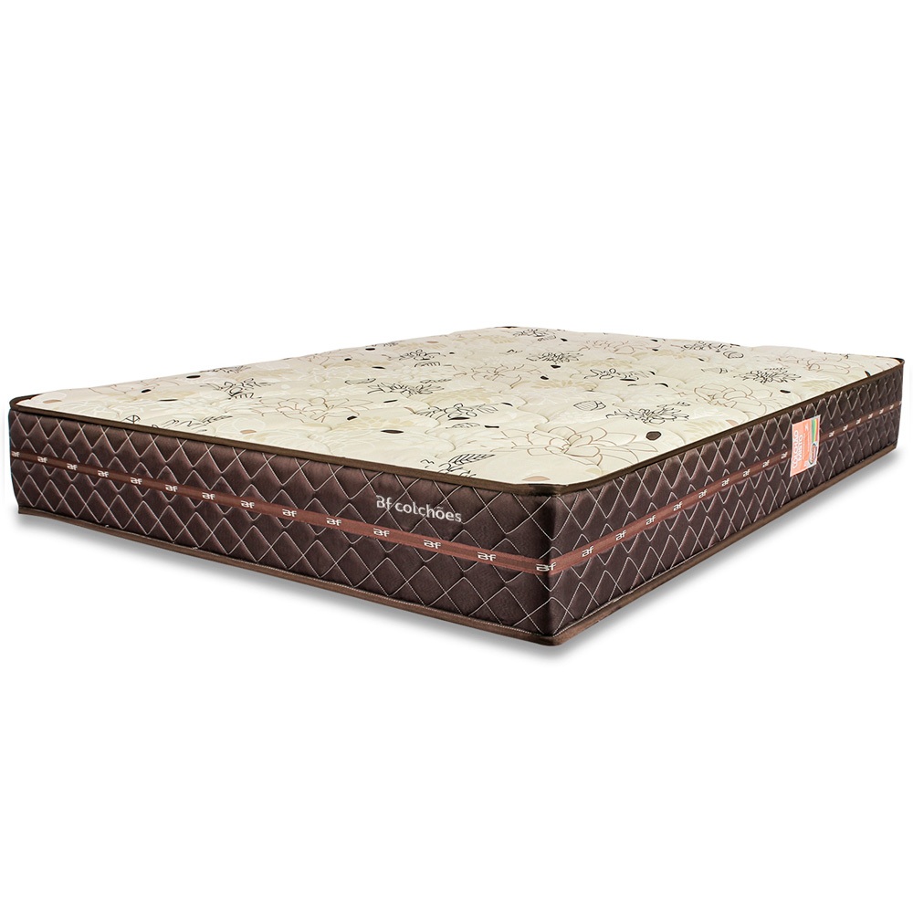 Colchão Casal Ortopédico Espuma D33 138x188x24cm BF Colchões Colchão Casal Ortopédico Espuma D33 138x188x24cm BF Colchões - Oferta na Shopee