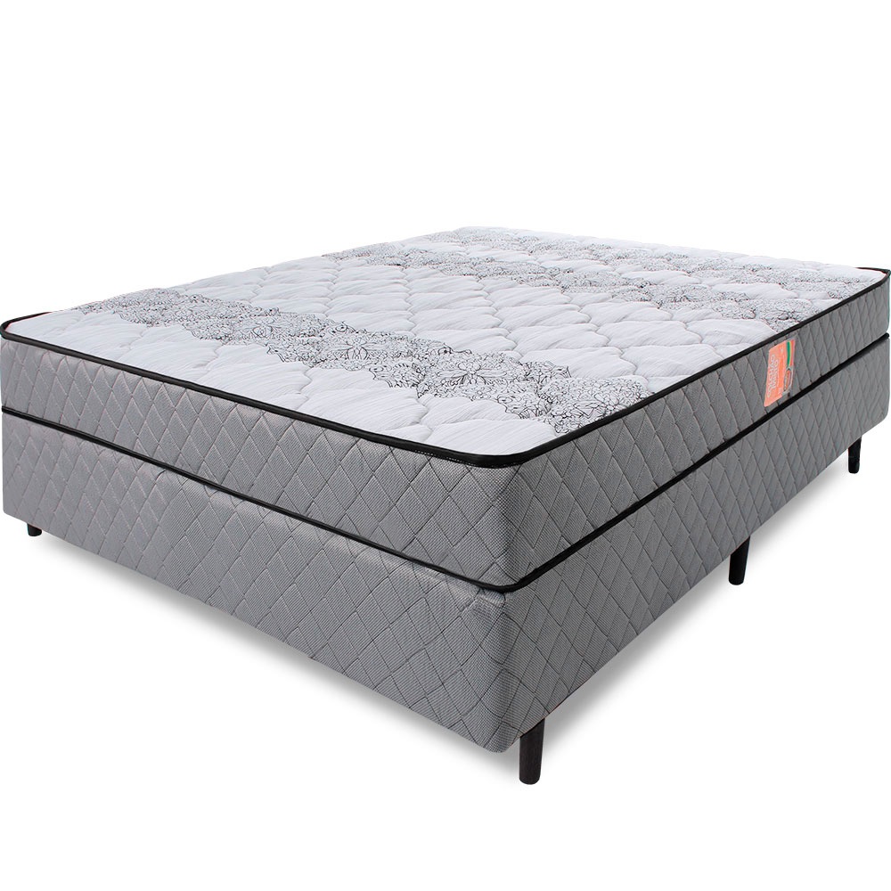Cama Box Colchão Viúva Ortopédico Firme Espuma D33 Antialérgico Certificado BF Colchões Cama Box Colchão Viúva Ortopédico Firme Espuma D33 Antialérgico Certificado BF Colchões