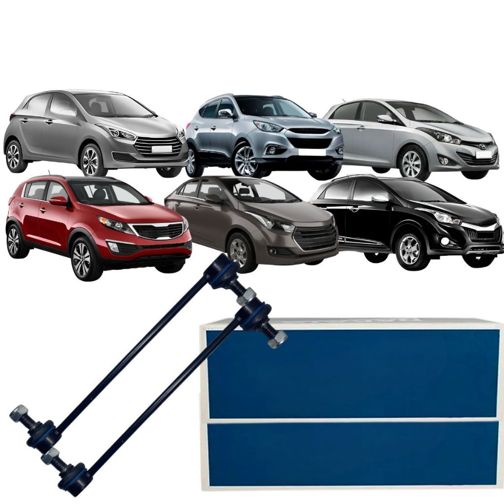 Par Bieleta Suspensão Dianteira Hb20 Ix35 Sportage Par Bieleta Suspensão Dianteira Hb20 Ix35 Sportage - Oferta na Shopee