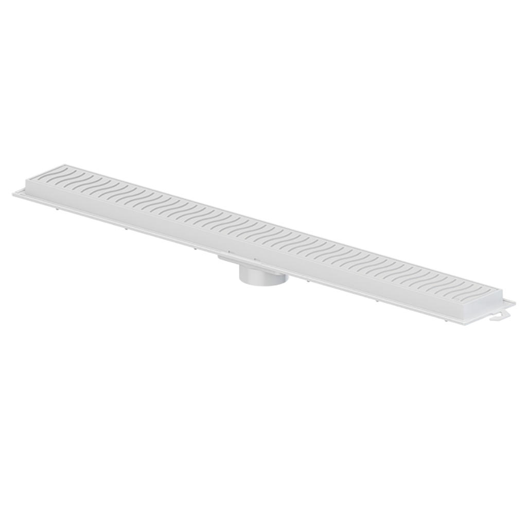Ralo Linear Flat com Grelha Branco 50cm Tigre - Oferta na Shopee