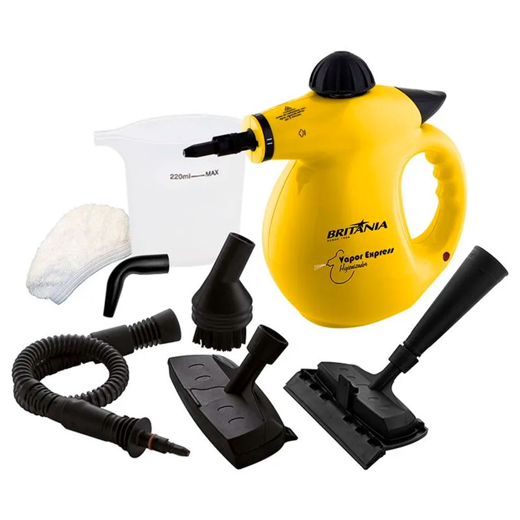 Vaporizador Higienizador Express Amarelo 1000w Britânia - Oferta na Shopee