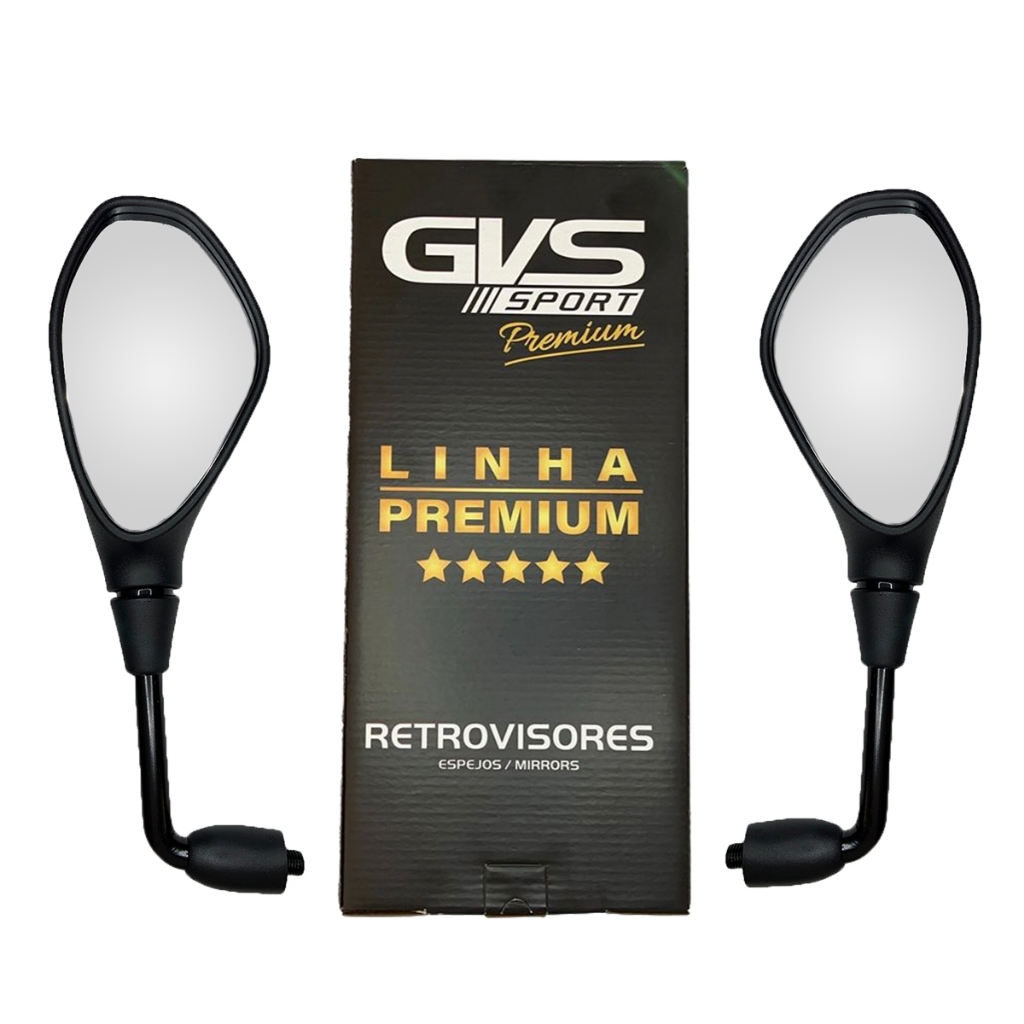Retrovisor F800 Rosca Yamaha Haste Rebaixada Gvs Original Convexa Premium Retrovisor F800 Rosca Yamaha Haste Rebaixada Gvs Original Convexa Premium - Oferta na Shopee