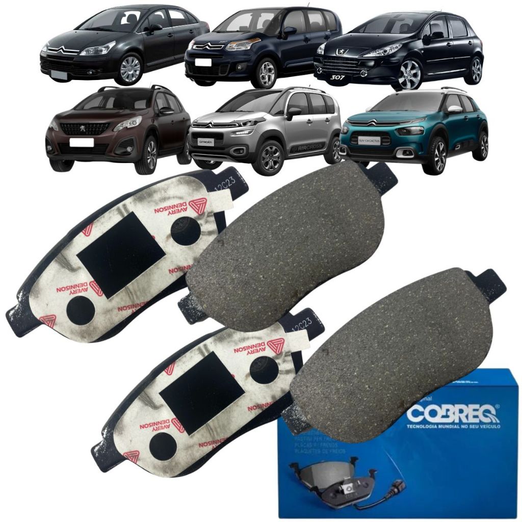 Jogo Pastilha Freio Dianteira Aircross C4 Cactus 207 307 208 Picasso 1.6 16v Jogo Pastilha Freio Dianteira Aircross C4 Cactus 207 307 208 Picasso 1.6 16v - Oferta na Shopee
