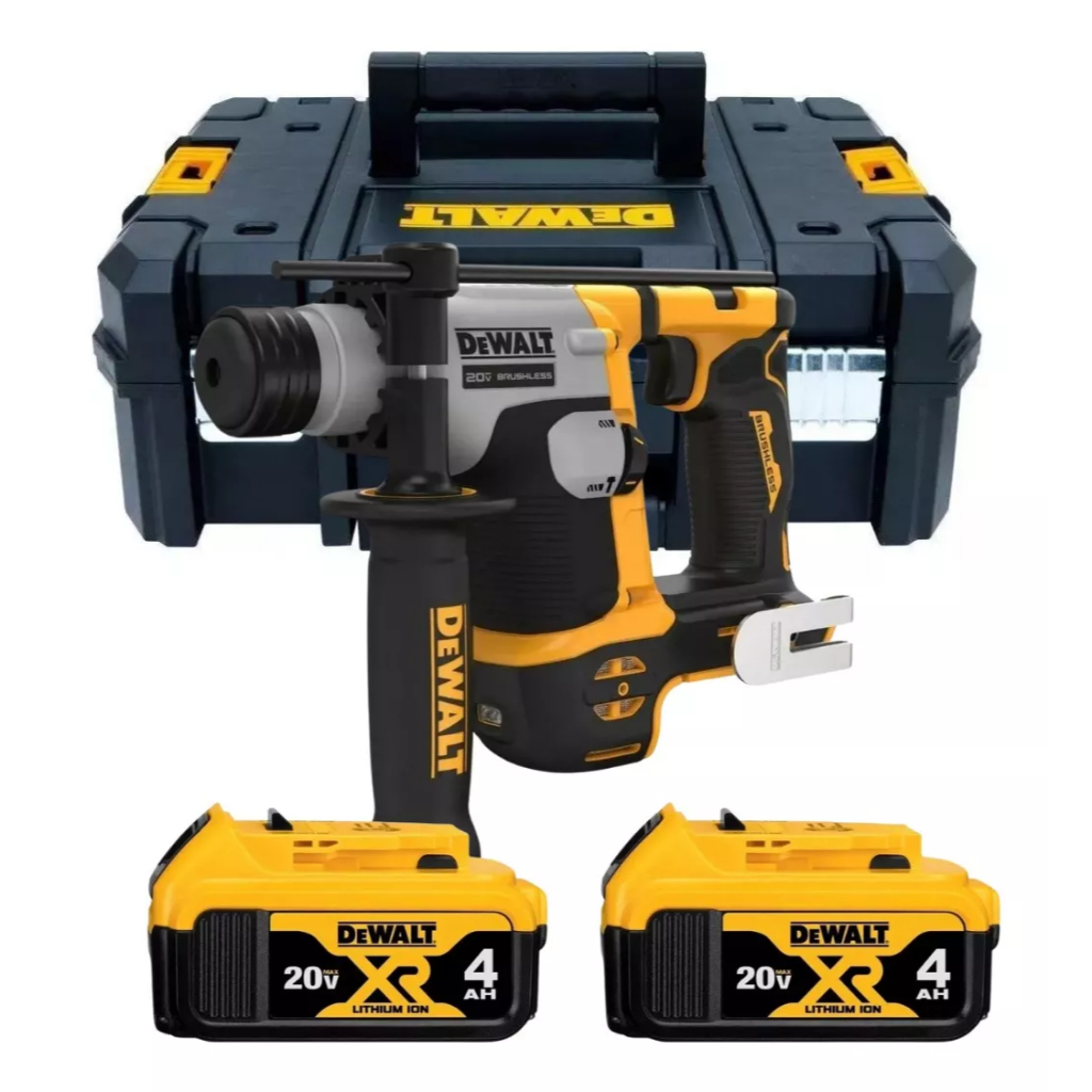 Martelete Dewalt DCH172 20V Brushless com 2 Baterias 4Ah + Maleta (Sem Carregador) Martelete Dewalt DCH172 20V Brushless com 2 Baterias 4Ah + Maleta (Sem Carregador) - Oferta na Shopee
