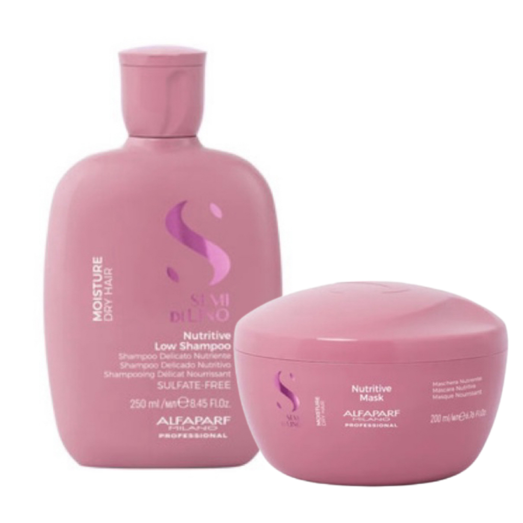 Kit Moisture Shampoo e Máscara - Alfaparf Kit Moisture Shampoo e Máscara - Alfaparf - Oferta na Shopee