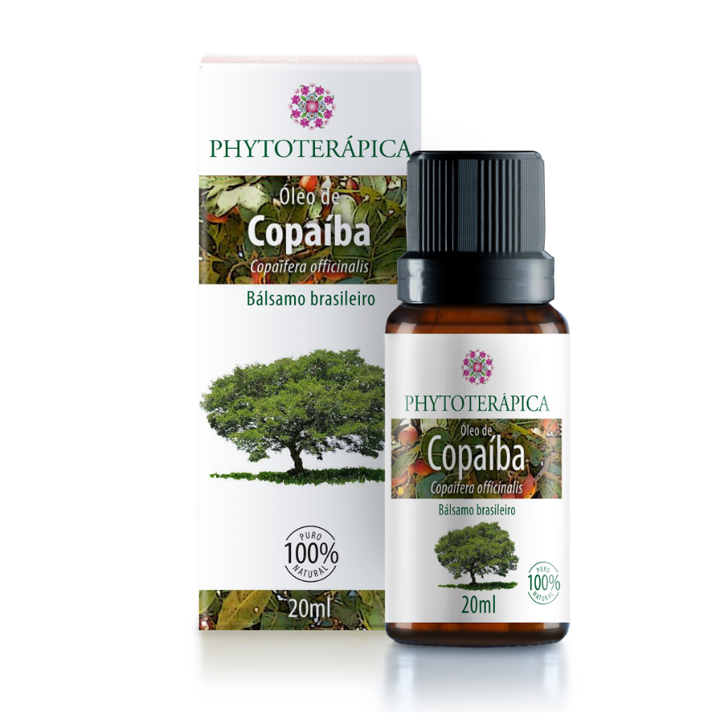 Phytoterápica Óleo Bálsamo de Copaíba 20ml - Equilibra a Pele e Alivia Inflamações Naturalmente - Oferta na Shopee