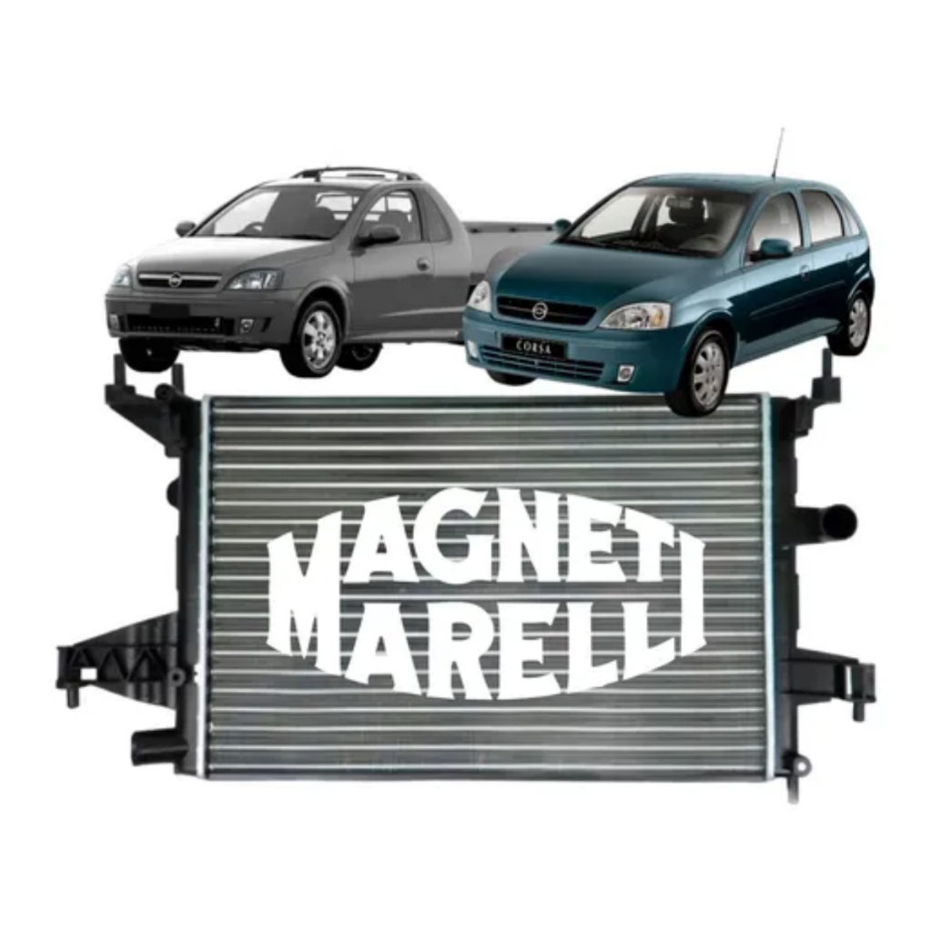 Radiador Magneti Marelli Gm Corsa Montana 1.0 1.4 1.8 2003 2004 2005 2006 2007 2008 2009 2010 Radiador Magneti Marelli Gm Corsa Montana 1.0 1.4 1.8 2003 2004 2005 2006 2007 2008 2009 2010 - Oferta na Shopee
