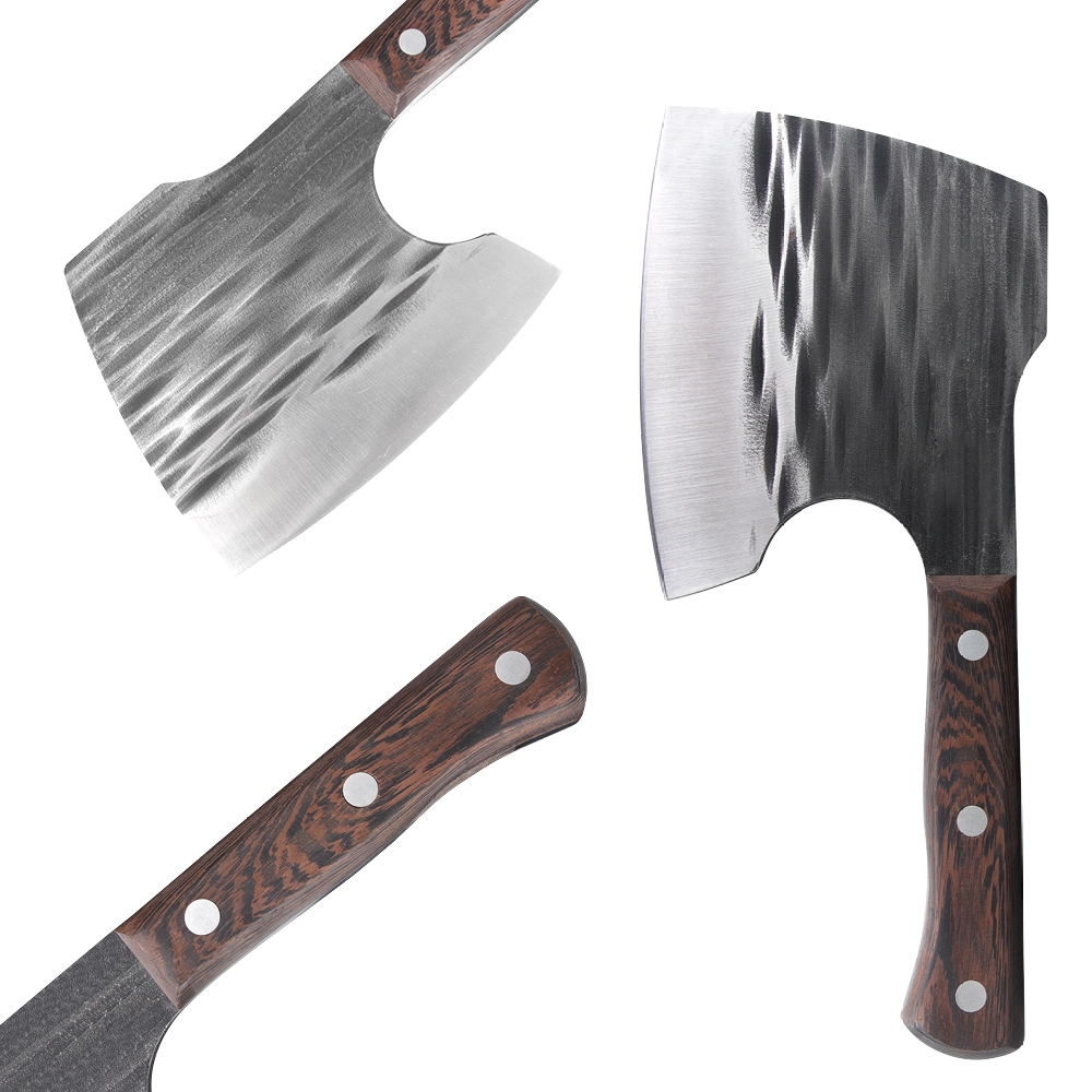 Faca Machado Premium cortador de osso de forjamento de precisão de aço inoxidável Alta qualidade Grillrelax - Oferta na Shopee