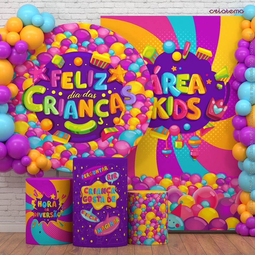 Decoração Dia das Crianças: Capas e Painel Feliz Dia das Crianças Festa Sublimado Em Tecido Decoração Dia das Crianças: Capas e Painel Feliz Dia das Crianças Festa Sublimado Em Tecido - Oferta na Shopee