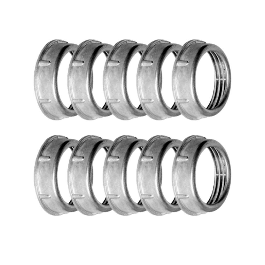 Kit 10 Buchas Para Eletroduto Aluminio 1 Polegada Wetzel Kit 10 Buchas Para Eletroduto Aluminio 1 Polegada Wetzel - Oferta na Shopee