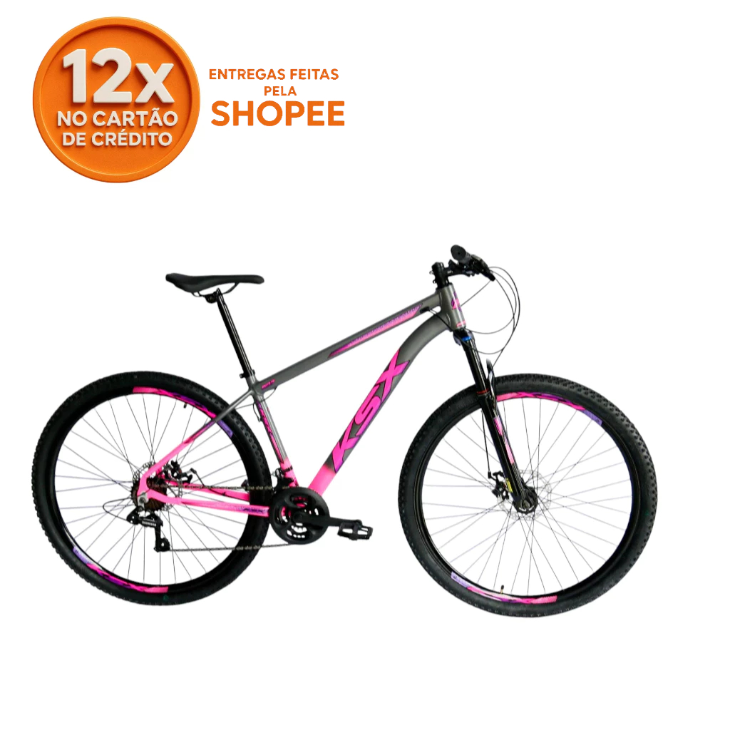 BICICLETA BIKE ARO 29 MTB ALUMÍNIO KSX 24V CAMBIO  SHIMANO CABEAMENTO INTERNO UNISSEX - Oferta na Shopee