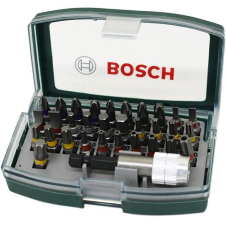 Jogo Kit Bits 32 Peças Bosch Jogo Kit Bits 32 Peças Bosch - Oferta na Shopee