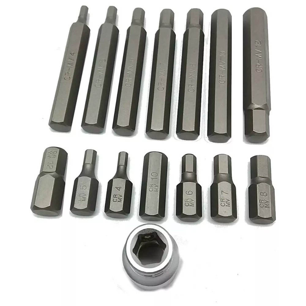 Kit Chave Allen Tipo Bit - 4 A 12 Mm / 11313 - Stels Kit Chave Allen Tipo Bit - 4 A 12 Mm / 11313 - Stels - Oferta na Shopee