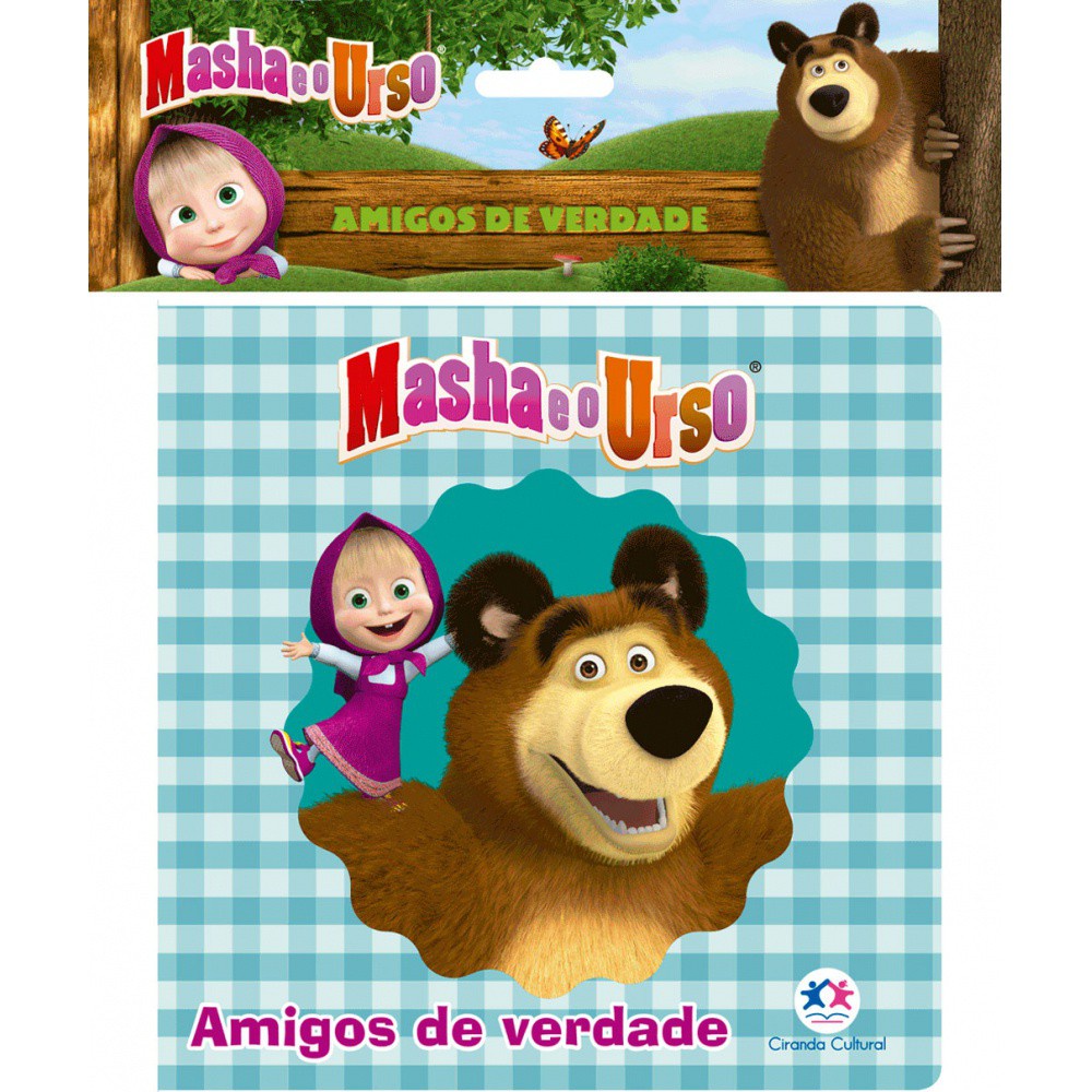 Livro - Masha e o Urso - Amigos de verdade - Ciranda Cultural Livro - Masha e o Urso - Amigos de verdade - Ciranda Cultural - Oferta na Shopee