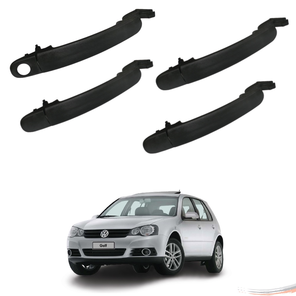 Kit 4 Maçanetas Pretas 4 Portas Golf Bora Jetta 99 A 13 Kit 4 Maçanetas Pretas 4 Portas Golf Bora Jetta 99 A 13 - Oferta na Shopee
