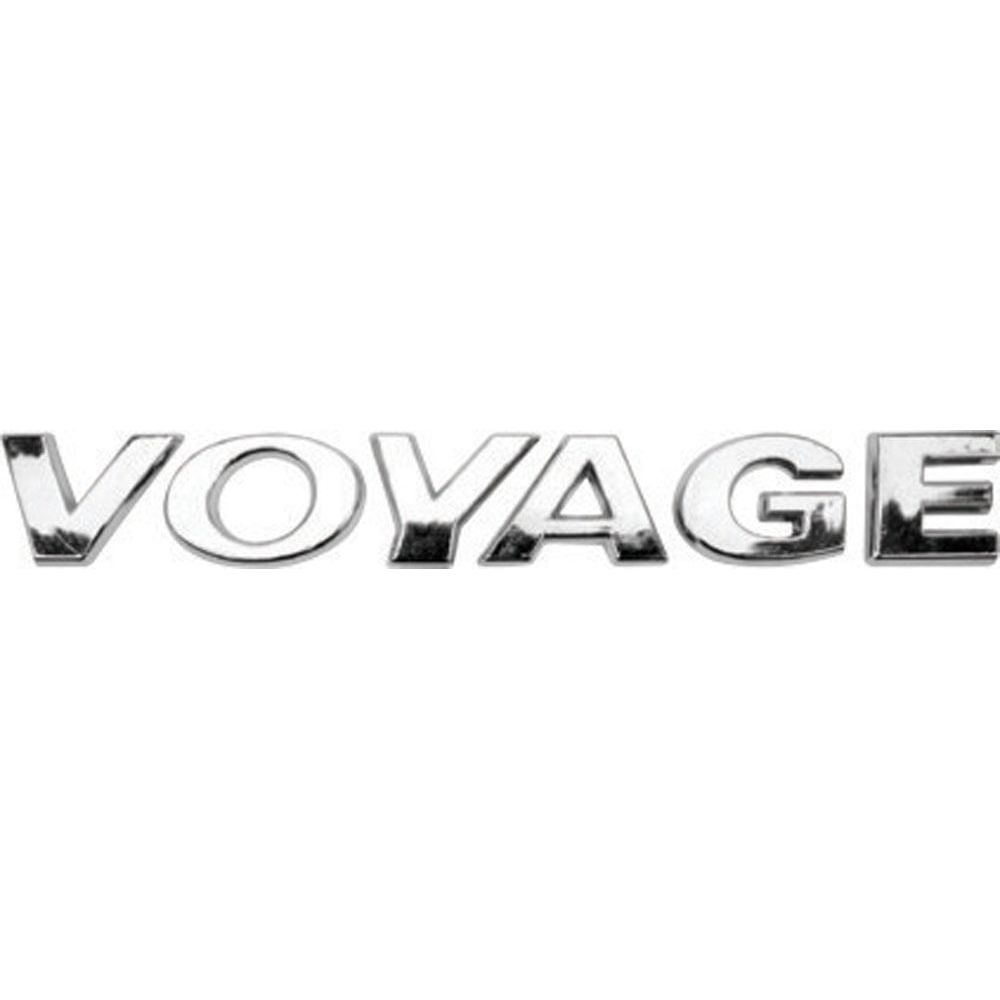 Letreiro Voyage Cromado Voyage G5 Letreiro Voyage Cromado Voyage G5 - Oferta na Shopee