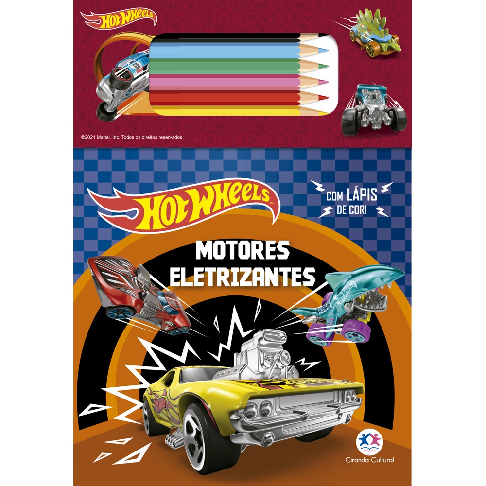 Livro - Hot Wheels: Motores Eletrizantes - Ciranda Cultural Livro - Hot Wheels: Motores Eletrizantes - Ciranda Cultural - Oferta na Shopee